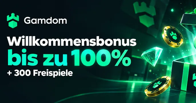 Gamdom Casino Bonus banner